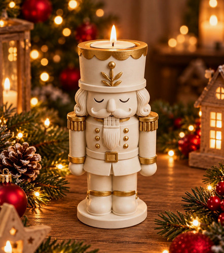 Nussknacker kerzenhalter - nussknacker,