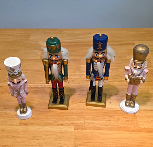 4er set nussknacker figuren - 4er,