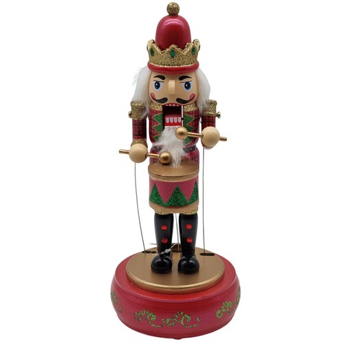 Figur nussknacker spieluhr rot - nussknacker,