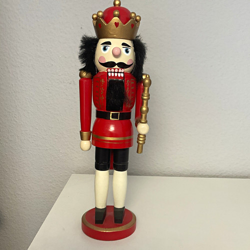 Nussknacker holzfigur könig - nussknacker,