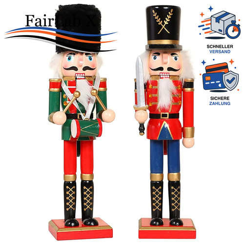 Nussknacker figuren holz 30cm - nussknacker,