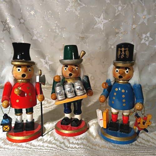 3er set nussknacker figuren - set,