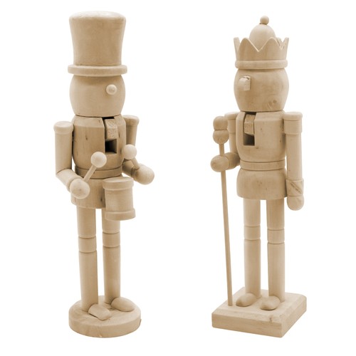 Nussknacker holz figur 2er - nussknacker,