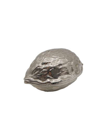 Nussknacker walnussform silber - nussknacker,