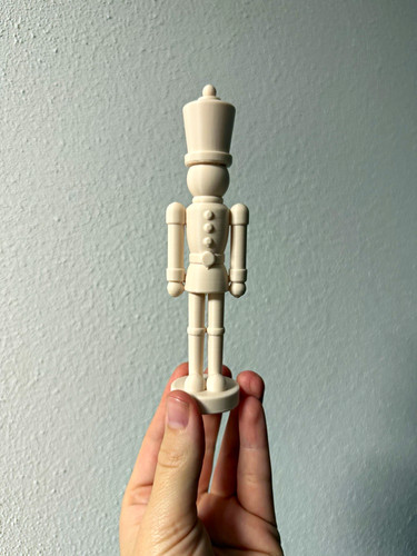 Nussknacker figur beige deko - ,