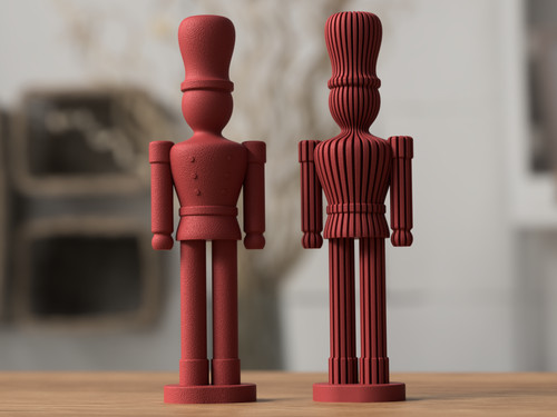 Gedruckter nussknacker - 3d,